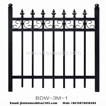 High Quality  Zinc Steel Fence Wall